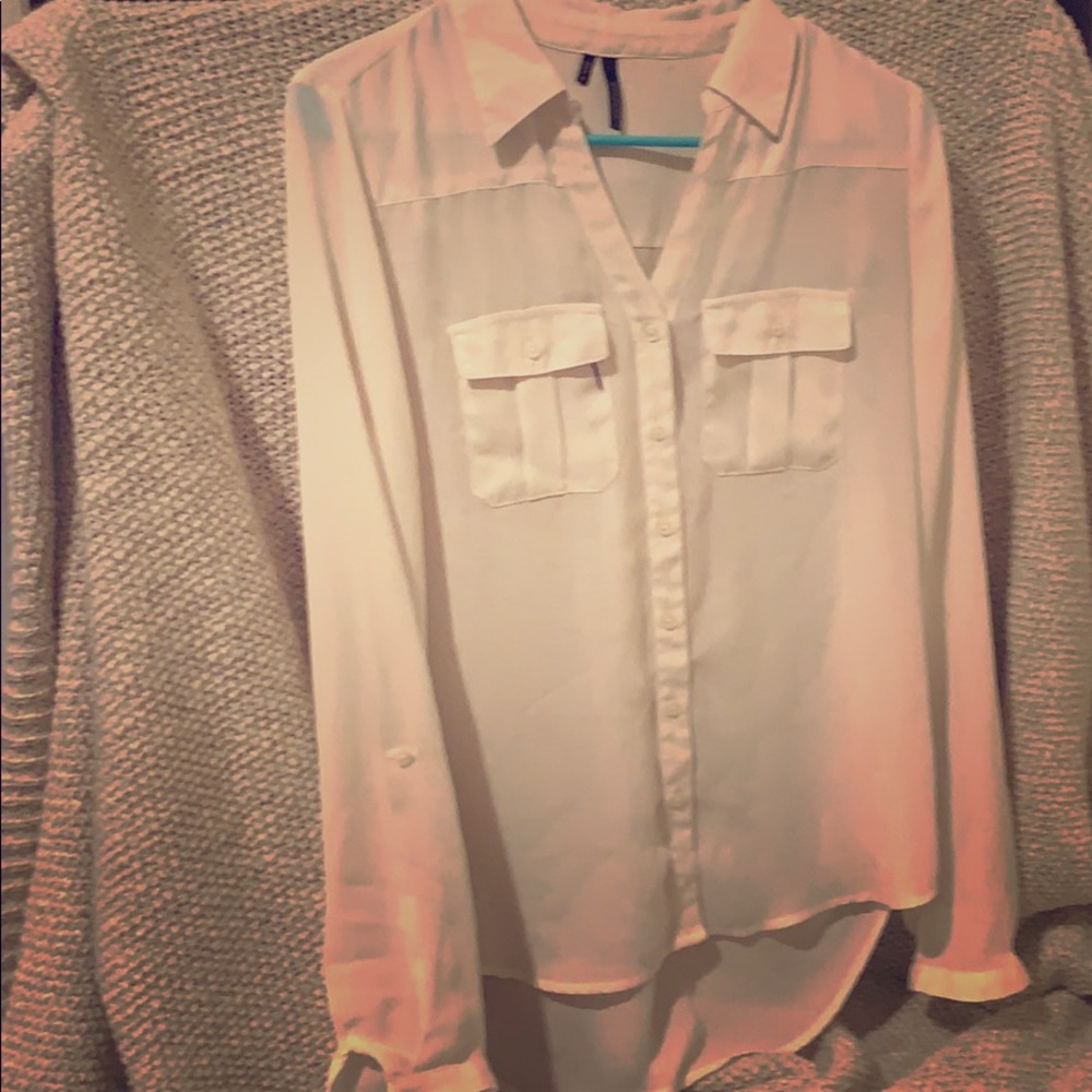 White button up